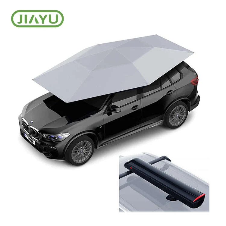 Giunsa Pagpanalipod sa usa ka Awtomatikong Remote Car Tent Umbrella ang mga Salakyanan gikan sa Adlaw ug Mga Debris sa gawas?