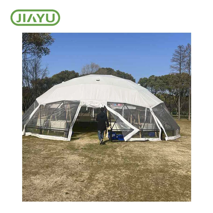Windproof Tactical Geodesic Base Camp Tolda